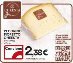 Coop Pecorino Fioretto Cheestà offerta