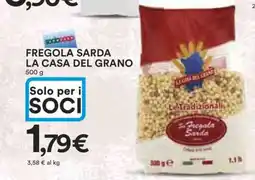 Coop FREGOLA SARDA LA CASA DEL GRANO offerta