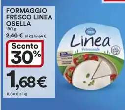 Coop Formaggio fresco linea Osella offerta