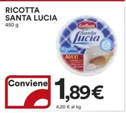 Coop Ricotta Santa Lucia offerta