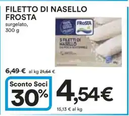Coop FILETTO DI NASELLO FROSTA offerta