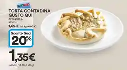 Coop TORTA CONTADINA GUSTO QUI offerta