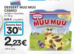 Coop DESSERT MUU MUU CAMEO offerta