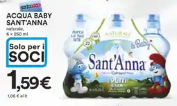 Coop ACQUA BABY SANT’ANNA offerta