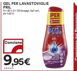 Coop GEL PER LAVASTOVIGLIE PRIL offerta