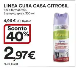 Coop LINEA CURA CASA CITROSIL offerta