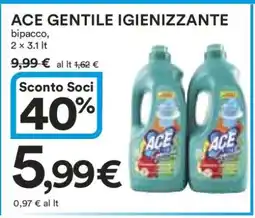 Coop ACE GENTILE IGIENIZZANTE offerta