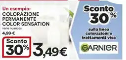 Coop COLORAZIONE PERMANENTE COLOR SENSATION offerta
