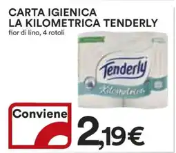 Coop CARTA IGIENICA LA KILOMETRICA TENDERLY offerta