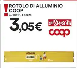 Coop ROTOLO DI ALLUMINIO COOP offerta