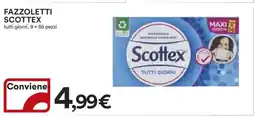 Coop FAZZOLETTI SCOTTEX offerta