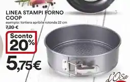 Coop LINEA STAMPI FORNO COOP offerta