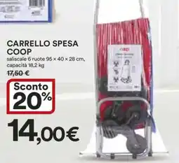Coop CARRELLO SPESA COOP offerta