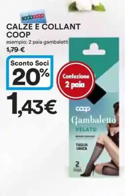 Coop CALZE E COLLANT COOP offerta
