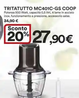 Coop TRITATUTTO MC401C-GS COOP offerta
