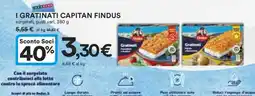 Coop I Gratinati Capitan Findus offerta