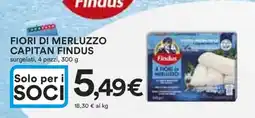 Coop Fiori di Merluzzo Capitan Findus offerta