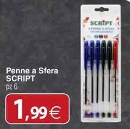 Docks Cash&Carry Penne a Sfera SCRIPT offerta