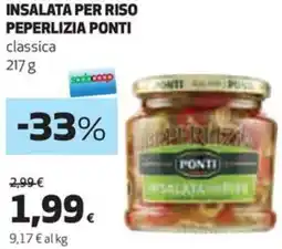 Coop Insalata per riso peperlizia ponti offerta