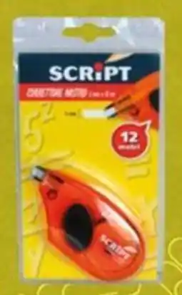 Docks Cash&Carry Correttore a Nastro SCRIPT offerta