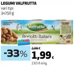 Coop Legumi VALFRUTTA offerta