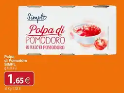 Docks Cash&Carry Polpa di Pomodoro SIMPL offerta