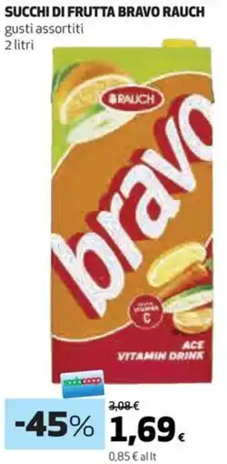 Coop Succhi di frutta bravo RAUCH offerta
