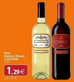 Docks Cash&Carry Vino Bianco, Rosso LUCCHINI offerta