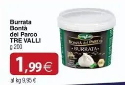 Docks Cash&Carry Burrata Bontà del Parco TRE VALLI offerta
