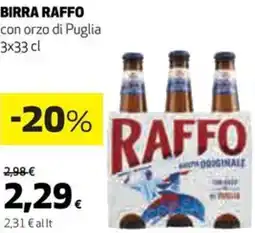 Coop Birra raffo offerta