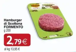 Docks Cash&Carry Hamburger di Scottona FORMENTO offerta