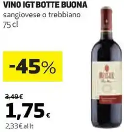 Coop Vino igt BOTTE BUONA offerta