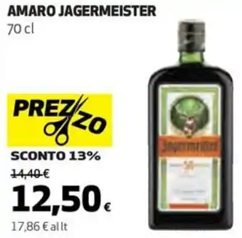 Coop Amaro jagermeister offerta