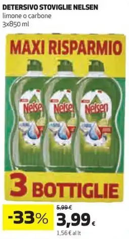 Coop Detersivo stoviglie NELSEN offerta