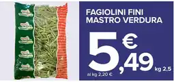 Docks Cash&Carry Fagiolini fini mastro verdura offerta