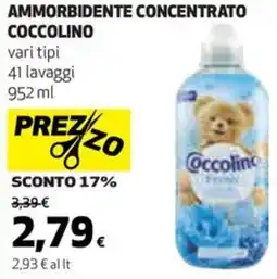Coop Ammorbidente concentrato COCCOLINO offerta