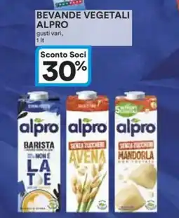 Ipercoop Bevande vegetali ALPRO offerta