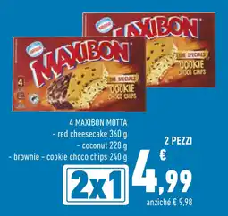 Conad 4 maxibon MOTTA offerta