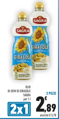 Conad Olio di semi di girasole SAGRA offerta