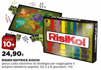 Ipercoop Risiko Editrice Giochi offerta
