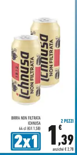Conad Birra non filtrata ICHNUSA offerta