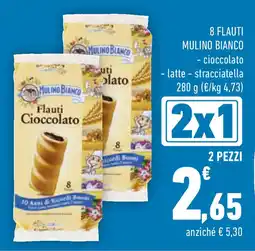 Conad 8 flauti MULINO BIANCO offerta