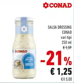 Conad Salsa dressing CONAD offerta