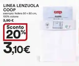 Ipercoop Linea lenzuola COOP offerta