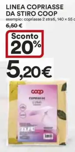 Ipercoop Linea copriasse da stiro COOP offerta
