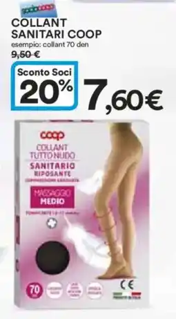 Ipercoop Collant sanitari COOP offerta