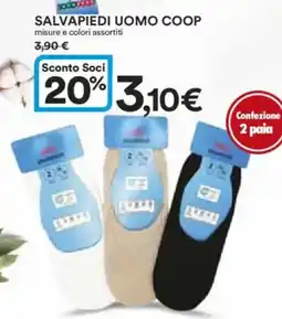 Ipercoop Salvapiedi uomo COOP offerta