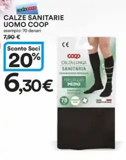 Ipercoop Calze sanitarie uomo COOP offerta