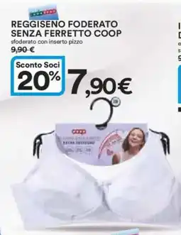 Ipercoop Reggiseno foderato senza ferretto COOP offerta