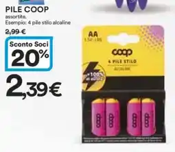 Ipercoop Pile COOP offerta
